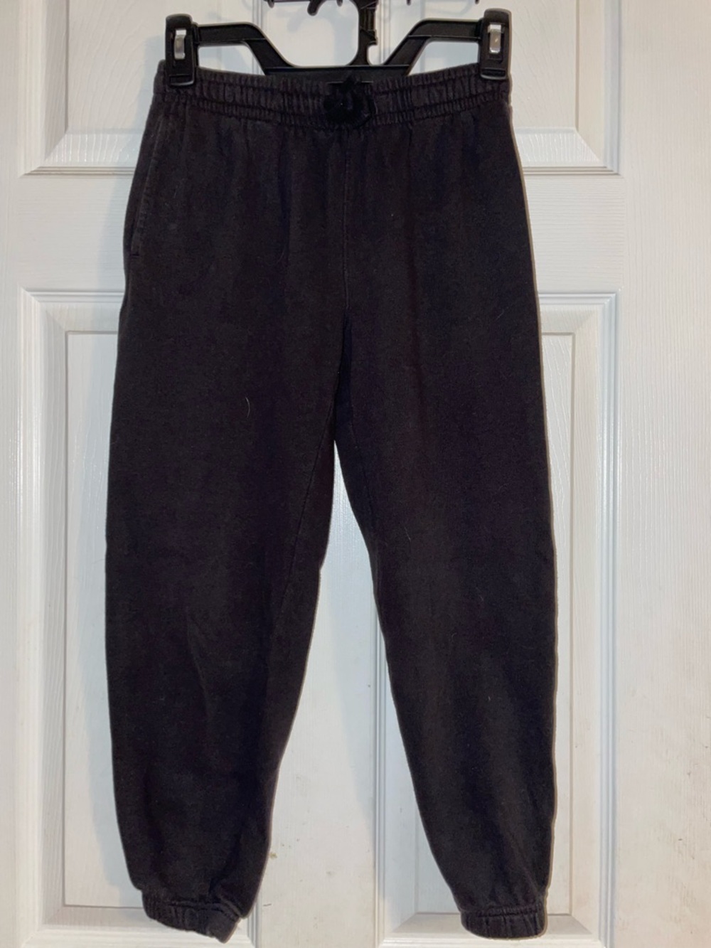 Boys Black Jogger Sweatpants - Brand Not Visible